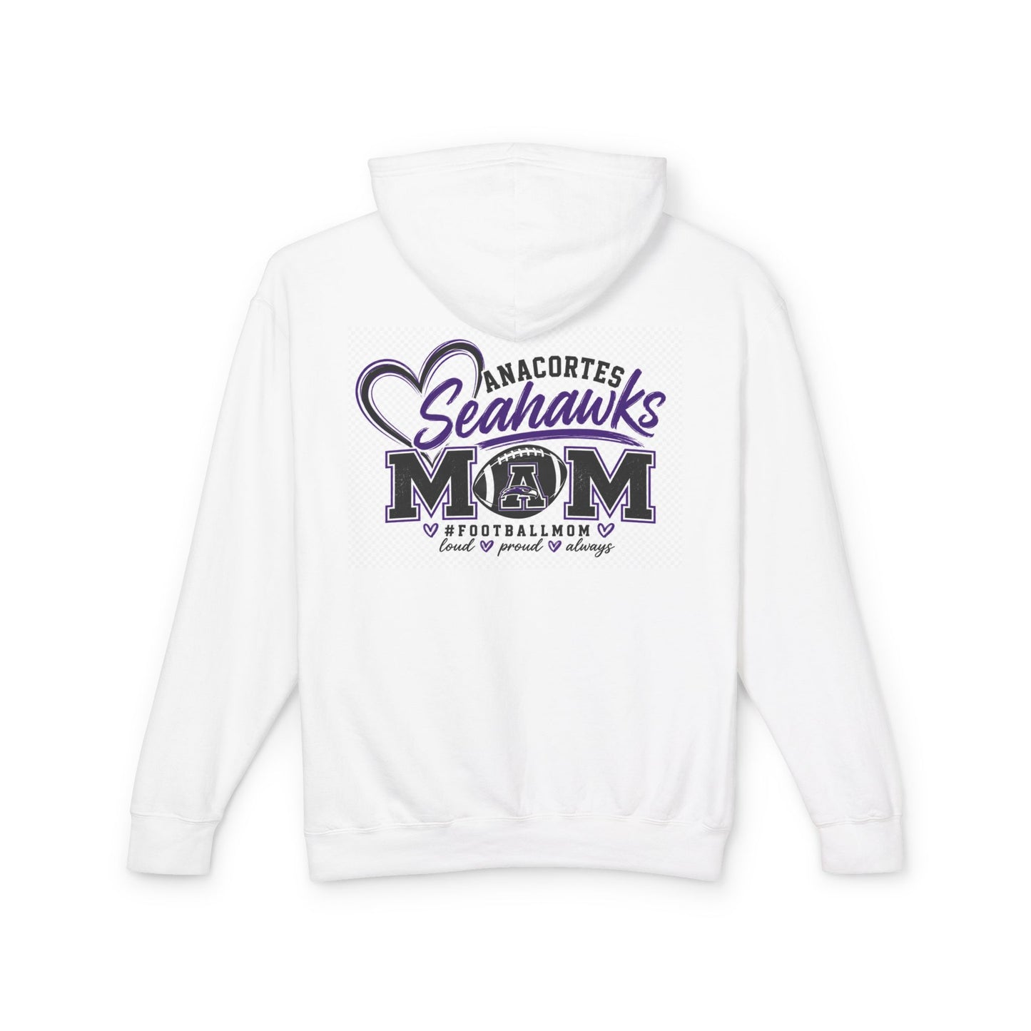 Unisex Lightweight Hooded Sweatshirt